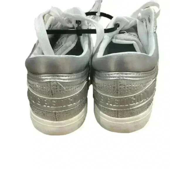 True Religion Esparanza silver bling studded lace up low top sneakers. Sz 8. NWT - Picture 3 of 5